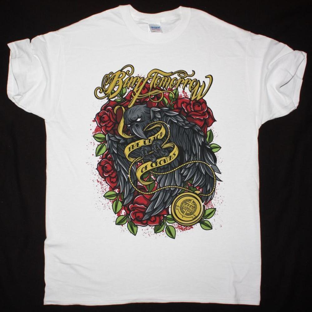 Bury Tomorrow The Union Of Crowns New White T-Shirt
